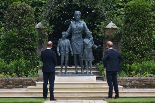 Princess Diana unites William and Harry as her legacy is remembered