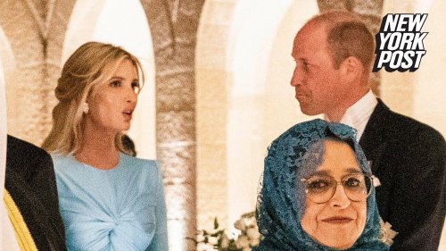 Ivanka Trump seen chatting with Prince William at royal wedding