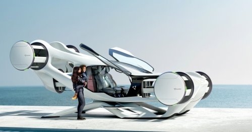 CycloTech unveils its CycloRotor-powered eVTOL air car concept