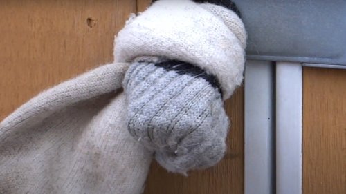 What It Means If You See A Sock Wrapped Around A Lock On Someone's Property