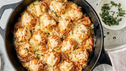 These Chicken Meatballs Have Everything You Love About French Onion Soup