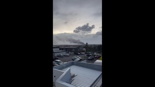 New Zealand: Auckland Recycling Depot Fire Sends Smoke Cloud
