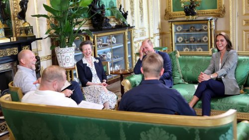 Zara ‘made me cry’ confesses Prince William during surprise chat with Mike Tindall