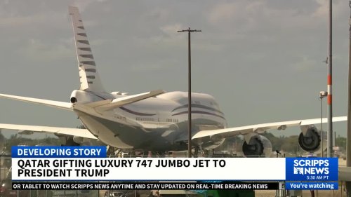 Trump defends the prospect of Qatar gifting him a plane to use as Air Force One