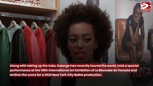 Solange Knowles wants to release a record of tuba tunes