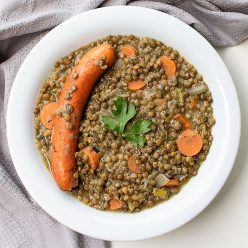Green Lentils is a typical French dish. Here is how it's made!