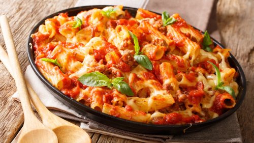The Connection You Didn't Know About Between Marriage And Baked Ziti