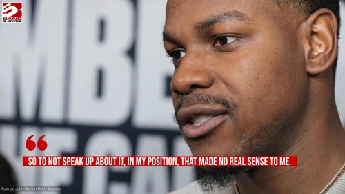John Boyega felt he had to 'speak up' about racism
