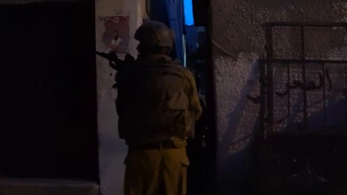 The security forces continued operations throughout Judea and Samaria