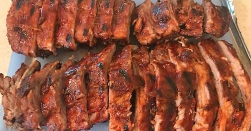 Smoked pork and pineapple skewers, BBQ party wings and spuds? Let's go!