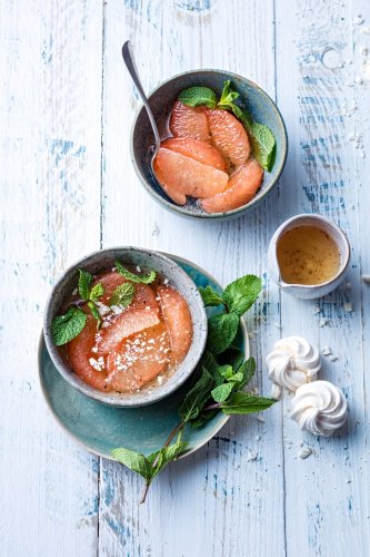 15 idées de desserts au pamplemousse