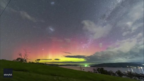 Timelapse Captures Aurora on Beautiful Night in Tasmania