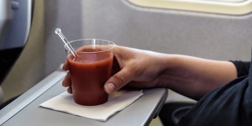 Why Do People Crave Tomato Juice on Airplanes?