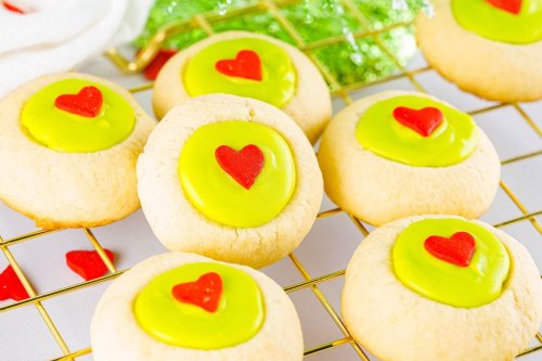 Fun & Festive Thumbprint Cookies