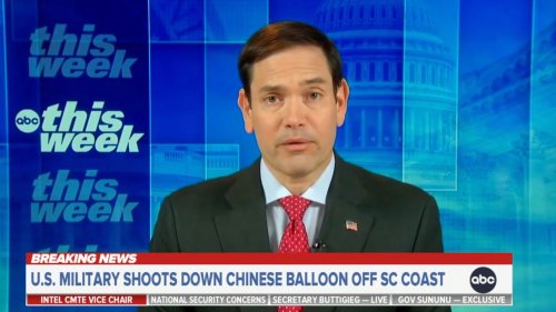 ABC Anchor Calls Out Sen. Marco Rubio Over Chinese Spy Balloon: ‘This Happened 3 Times Under the Previous President'
