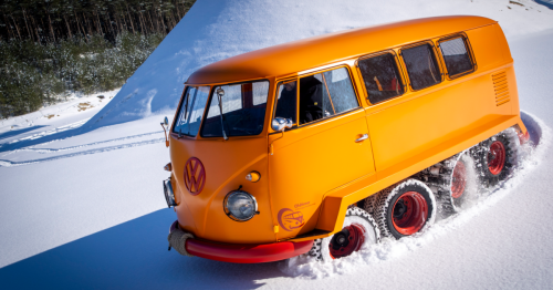 VW declares quad-axle T1 van "most off-road-capable Bulli ever"