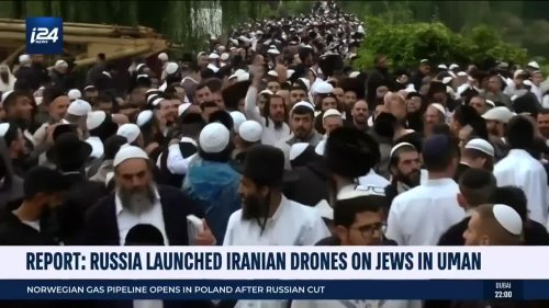 Report: Russia launched Iran-made drones to attack Jews in Ukrainian city of Uman