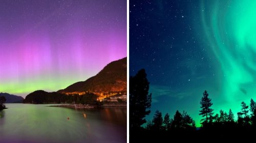 The Northern Lights Will Put On An Epic Storm Across Almost All Of BC & Alberta 