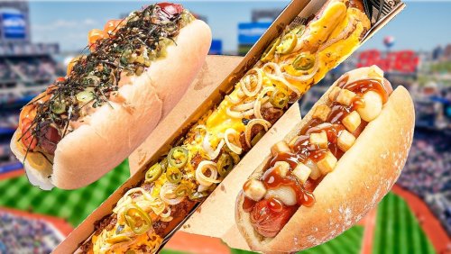 The Most Unique Hot Dogs You'll Find At MLB Parks