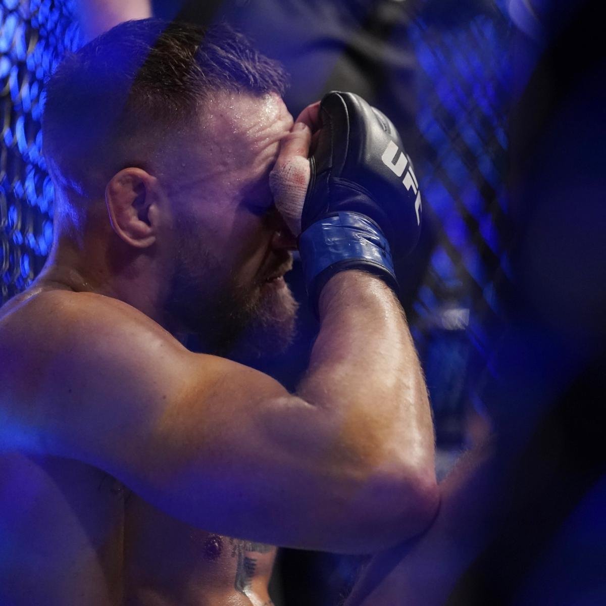 Conor McGregor Suffered a Broken Leg in TKO Loss to Dustin Poirier at UFC 264