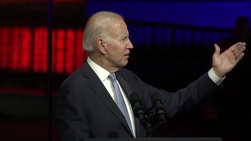 Watch moment Biden heckled by MAGA supporter chanting ‘Let’s go Brandon’