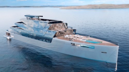 ‘Virtually Invisible’ Superyacht Designed to Honor Nature