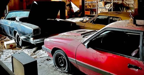 Awesome Muscle Car Collection Was Abandoned By A Bankrupt 1980s Lottery Winner