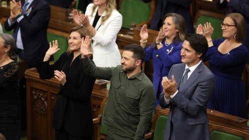 Trudeau and Zelensky give Ukrainian Nazi war veteran standing ovation in Canadian parliament