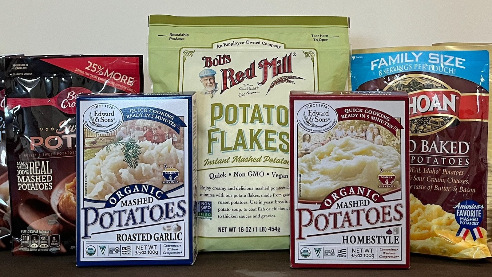 Store-Bought Instant Mashed Potatoes Ranked From Worst To Best