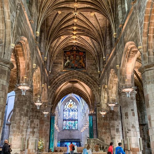 Visiting St Giles’ Cathedral in Edinburgh Scotland