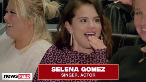 Selena Gomez SHOCKED By Shout Out At NBA Game!