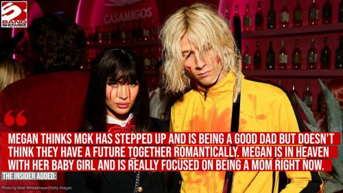 Megan Fox and Machine Gun Kelly are “absolutely not getting back together at this point in time”