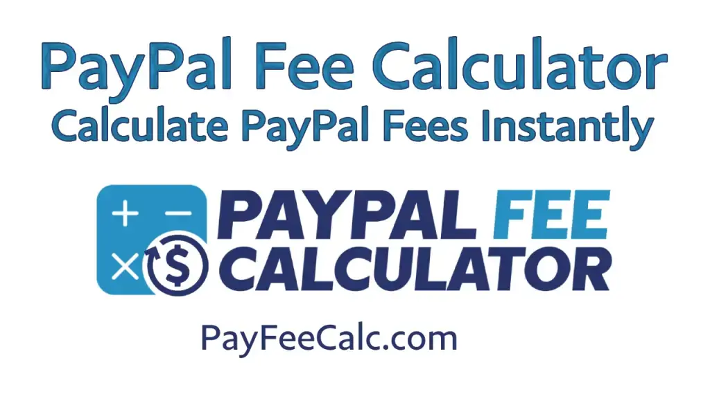 paypal fee CALCULATOR cover image