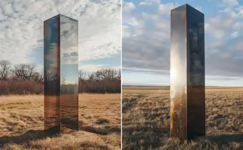 Huge mysterious ‘alien’ monolith appears out of nowhere confusing locals