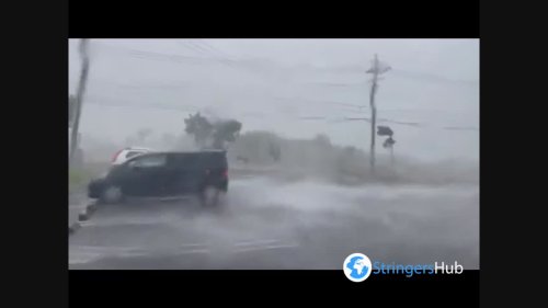 Japan: Typhoon Hinnamnor Blasts Okinawa's Southern Islands With Strong Winds And Rain