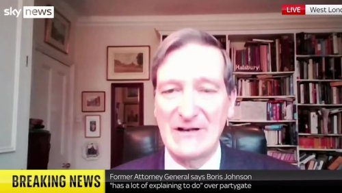 Former attorney general says parts of Conservative Party ‘delusional’ about Johnson