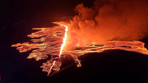 Iceland volcano erupts forcing residents to evacuate