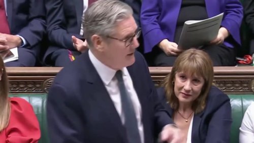 Watch: Rachel Reeves appears to cry at PMQs after Starmer refuses to guarantee she will stay on