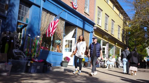 New York's Scenic Hudson River Valley Village Offers Trails & A Nearby Castle