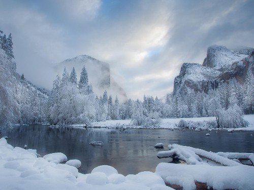 Breathtaking photos of winter wonderlands