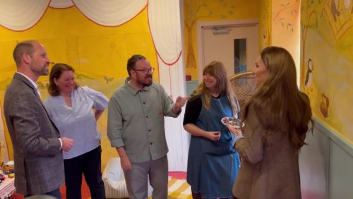 Prince and Princess of Wales get competitive during soft play visit in Isle of Mull