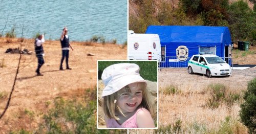Fresh Search For Madeleine McCann Begins As Police Divers Enter Reservoir