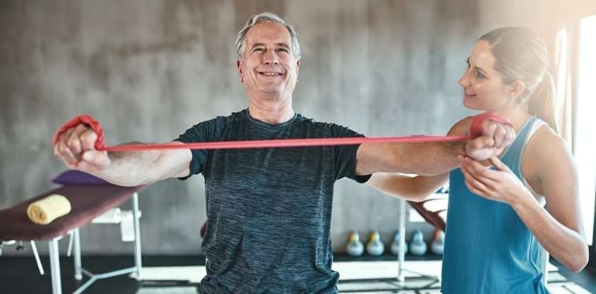 Over 60? Here Are The 5 Best Resistance Band Exercises You Should Be Doing 
