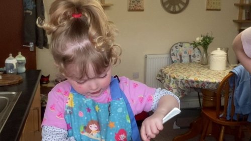 Two-year-old chef obsessed with cooking shows can make a full roast dinner