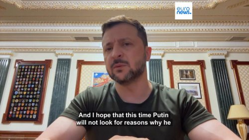 Zelenskyy says he is willing to meet Putin in Istanbul for peace talks