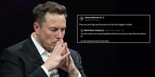 Elon Musk Caught Tweeting About Himself Again On X Under Burning Account
