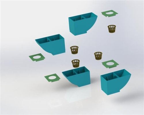 This 3D-Printed Hydroponic System Snaps Together Like Pot-Laced LEGO