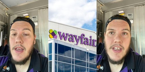 FedEx driver's warning: Don't order furniture from Wayfair