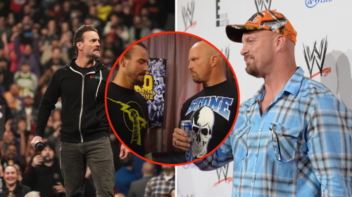 CM Punk and 'Stone Cole' Steve Austin's ONLY WWE meeting