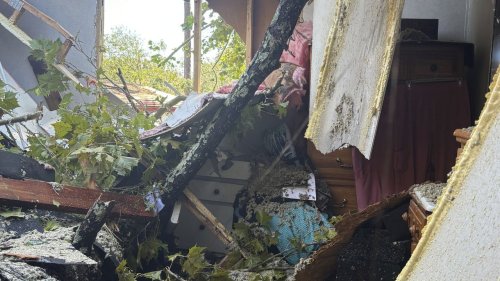 Grandmother's Bedroom Destroyed By Hurricane Helene - Leaving Only ...